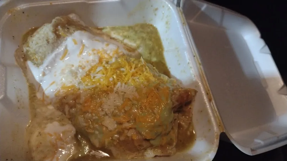 Wet Burrito with Chicken